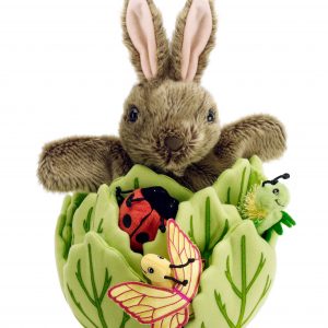 rabbit in a lettuce