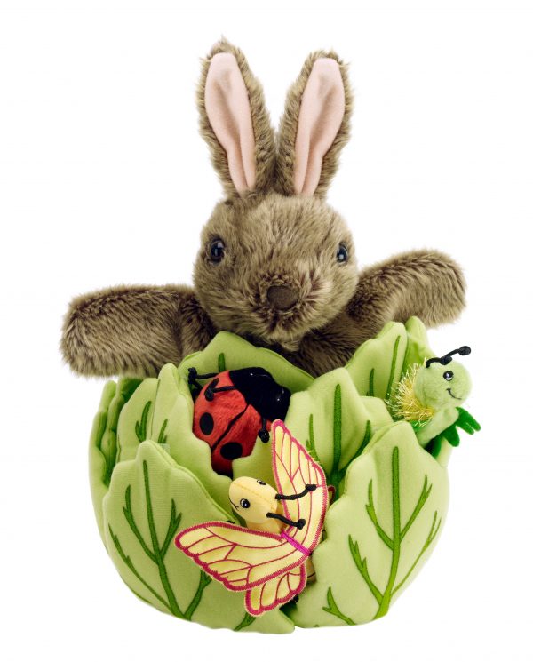 rabbit in a lettuce