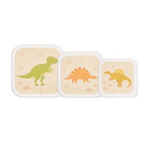 Dinosaur lunch boxes- set of three