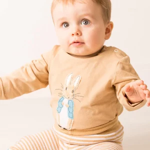 Peter Rabbit neutral top by Blade and Rose