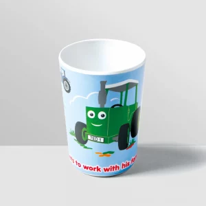 Tractor ted melamine beaker