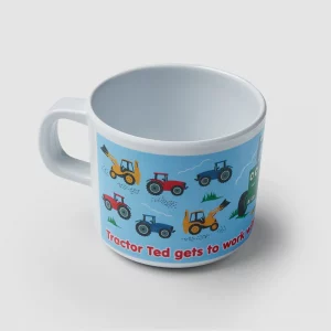 Tractor Ted melamine cup