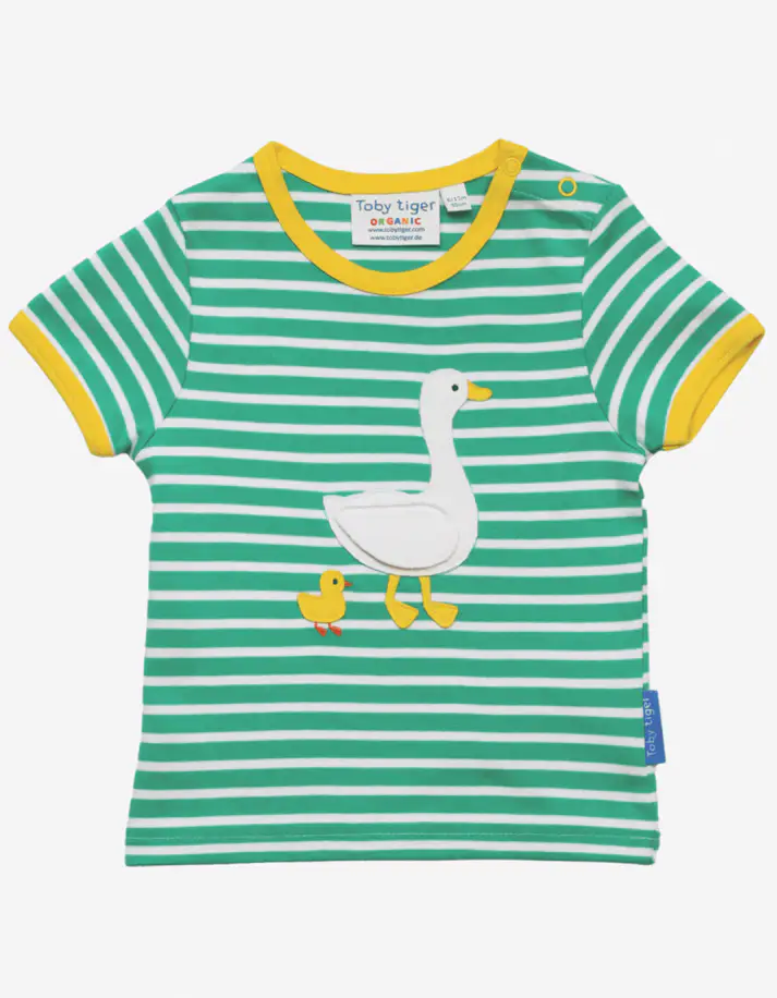 Applique duck t-shirt