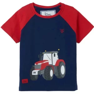 Red Tractor t-shirt with front loader