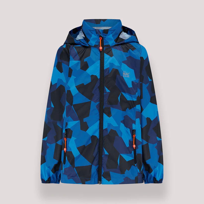 Blue pac a mac