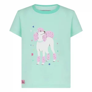 Short sleeve t-shirt with dog